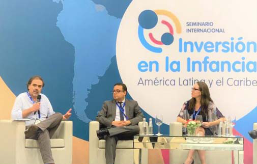 Representantes de la Sociedad Civil participan en Encuentro Internacional sobre Inversión en la Infancia